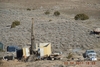 Core drilling of volcanic vent at Jungo - 2