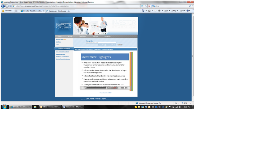 Online Presentations