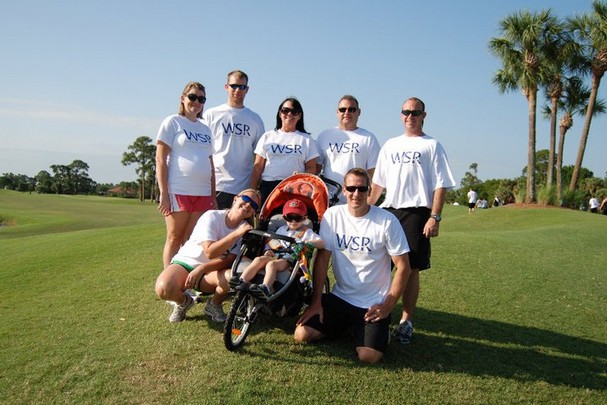 Team WSR members included (back row, left to right) Kayla Walsh, Mike Peterson, Jeannette Weiss, Gerald Kieft and Kenneth Walsh; (front row left to right) Ali Smith, Kenny Walsh & Dale Weiss.